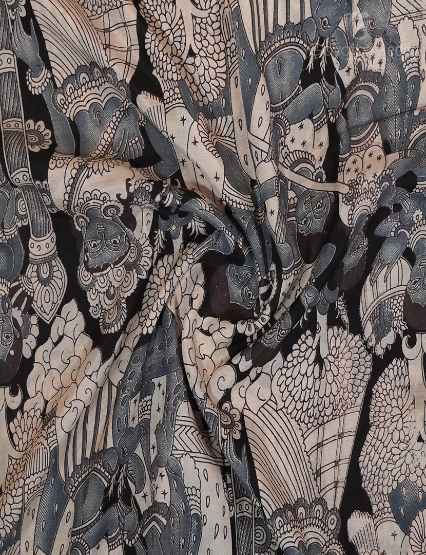 PURE KALAMKARI SILK-KKS45
