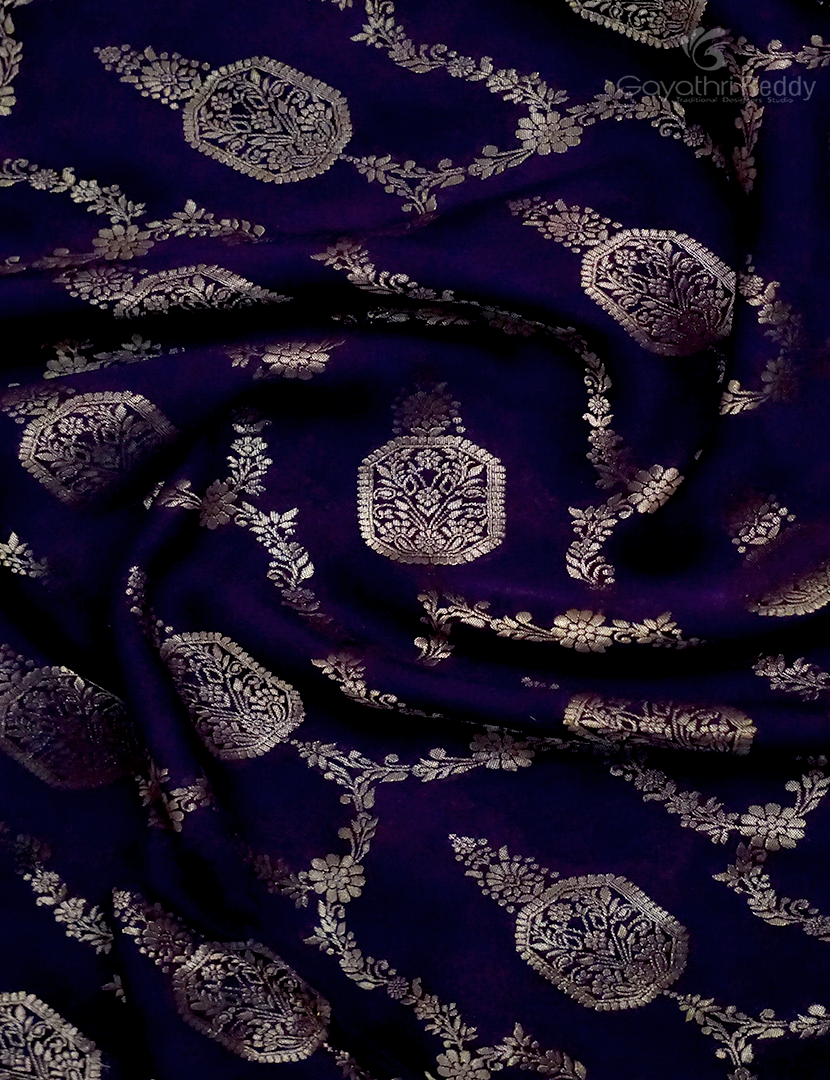 PURE BANARAS DOLA SILK-PDS538