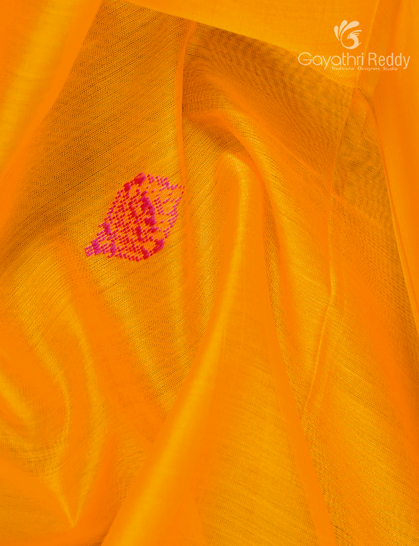 PURE CHANDERI BUTTA SAREES -CPS1218