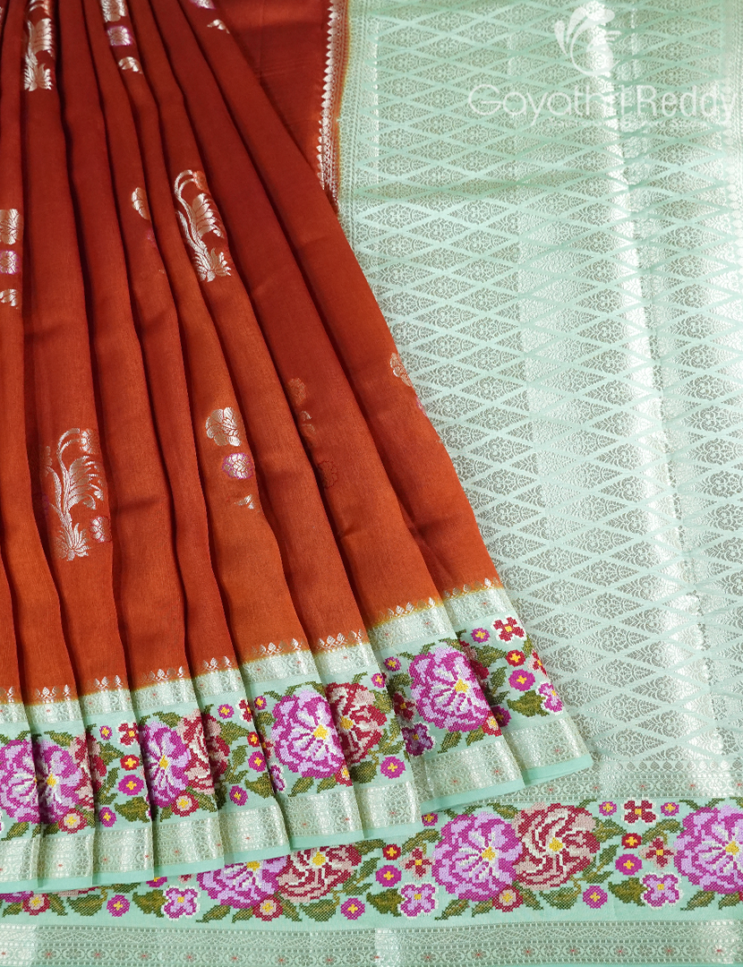 CHINIYA SILK SAREE-CS574