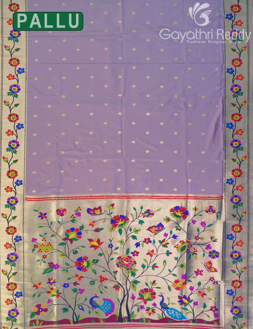 SEMI PAITHANI SAREE-SPS57