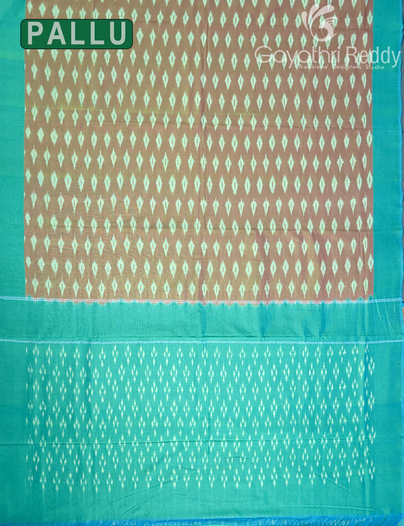 PURE IKKAT COTTON SAREE-IKC1086