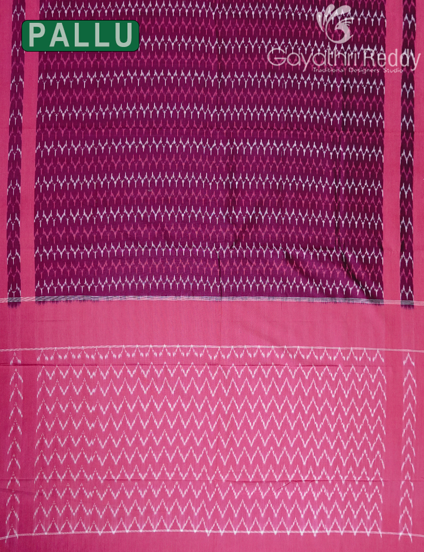 PURE IKKAT COTTON SAREE-IKC1087