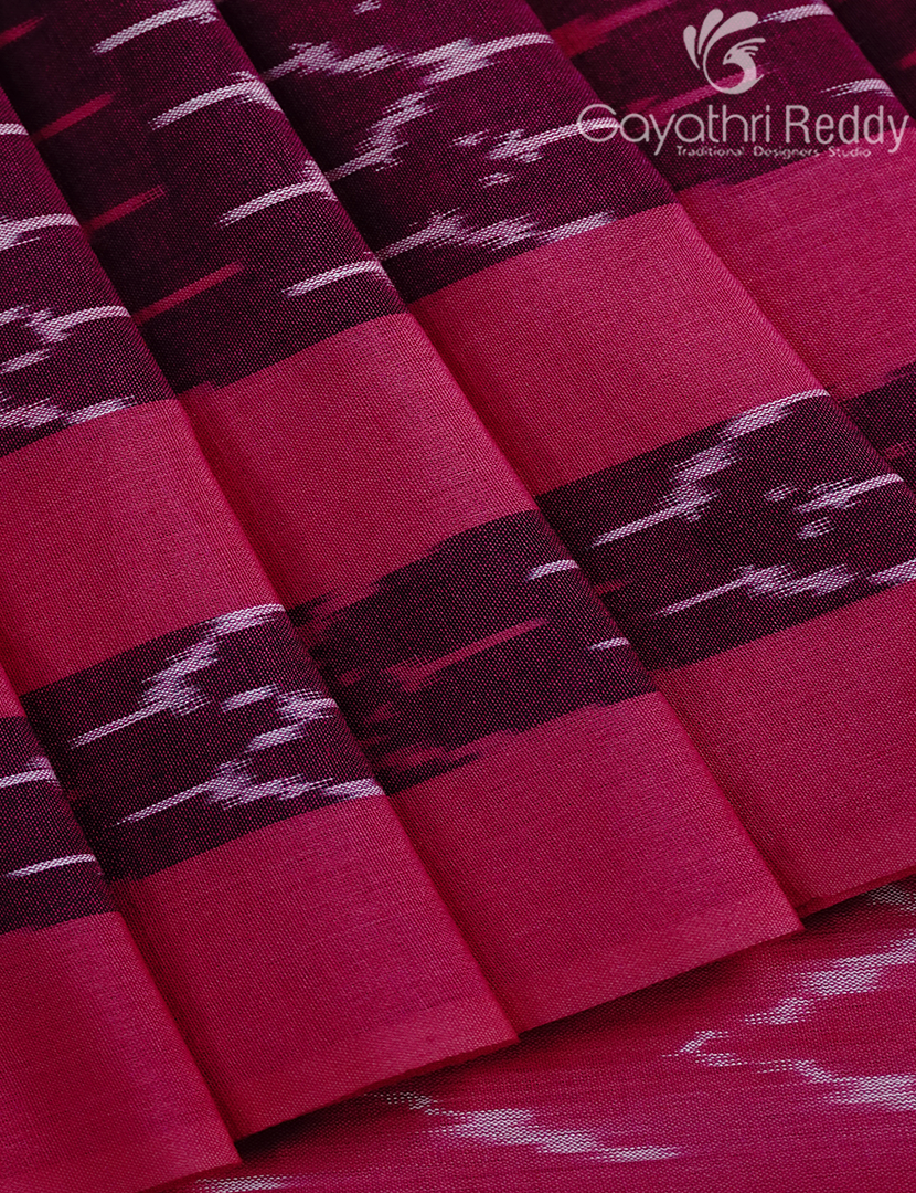 PURE IKKAT COTTON SAREE-IKC1087