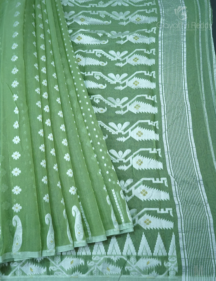 JAMDANI COTTON(WITHOUT BLOUSE)-JMC461