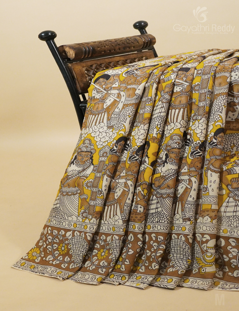 PURE KALAMKARI SILK-KKS46