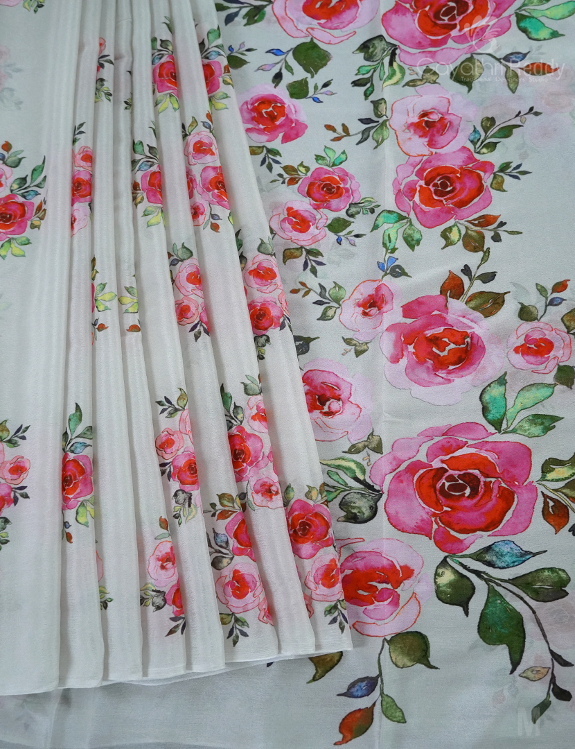 GEORGETTE PRINTED SAREE-PGP34