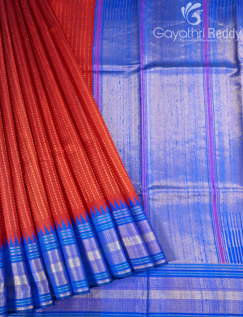 PURE KHADI PATTU SAREE-KHP1357