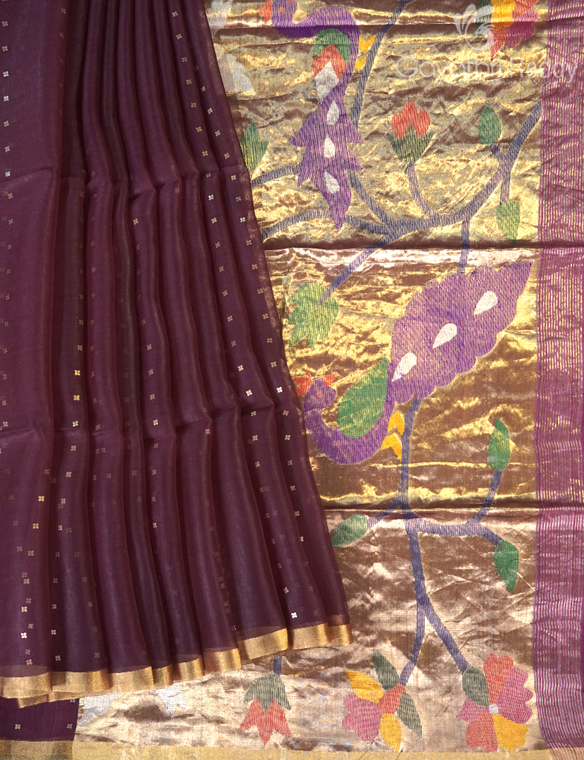 PURE RAW SILK SAREE-PRSS5