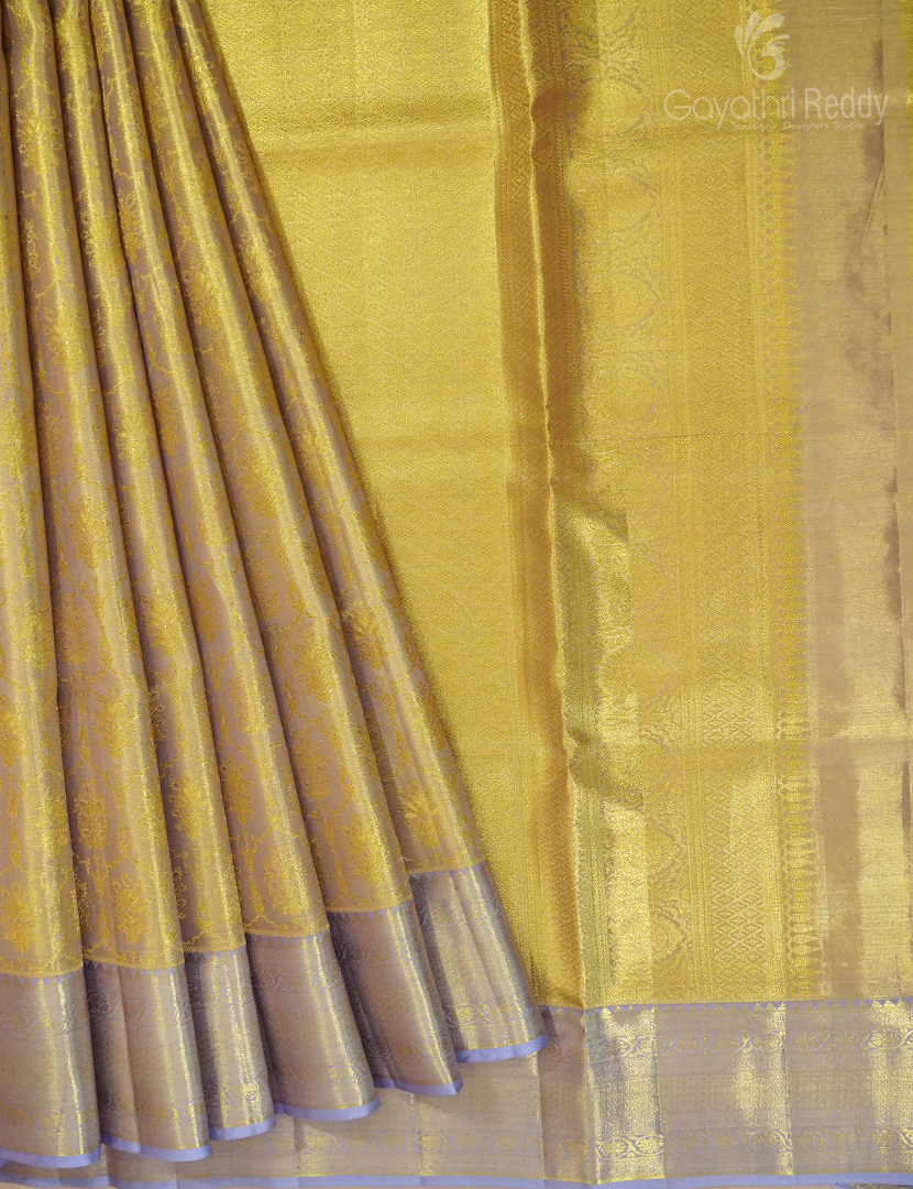 PURE KANCHI TISSUE PATTU-KP6786