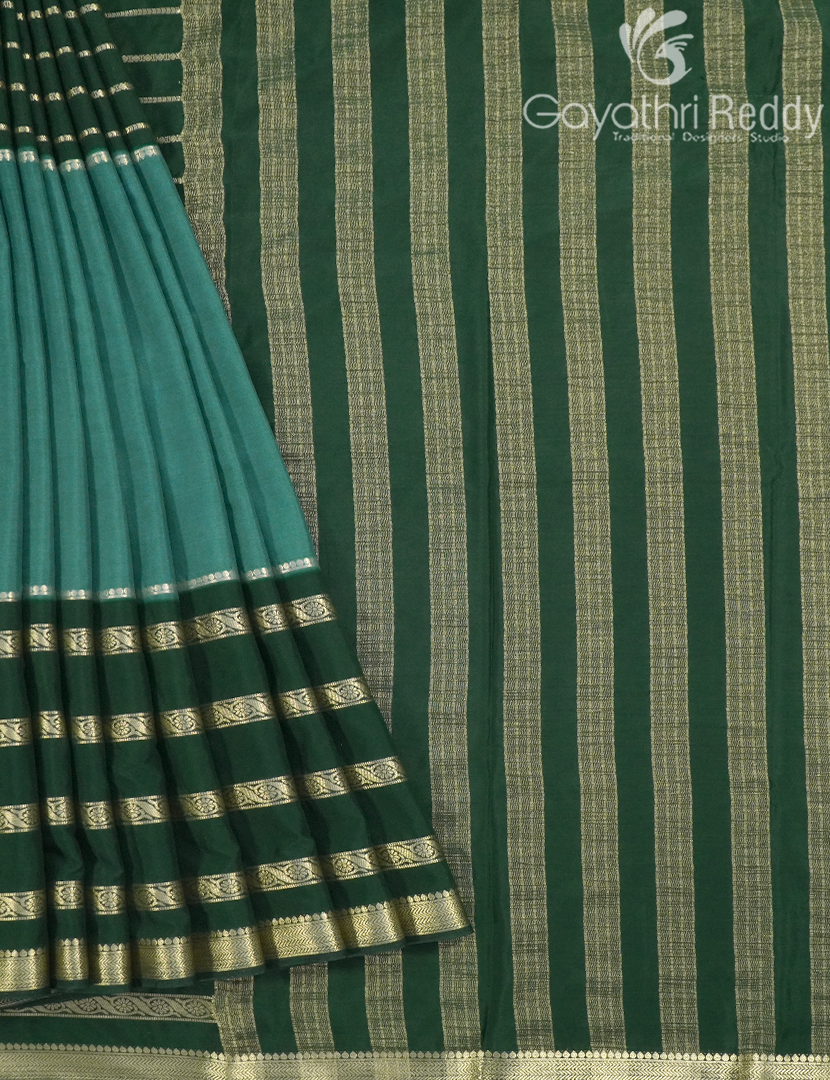 SEMI MYSORE CRAPE SAREE-SMC352