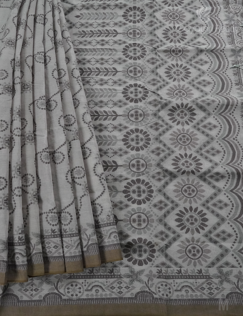 JAMDANI COTTON(WITHOUT BLOUSE)-JMC455