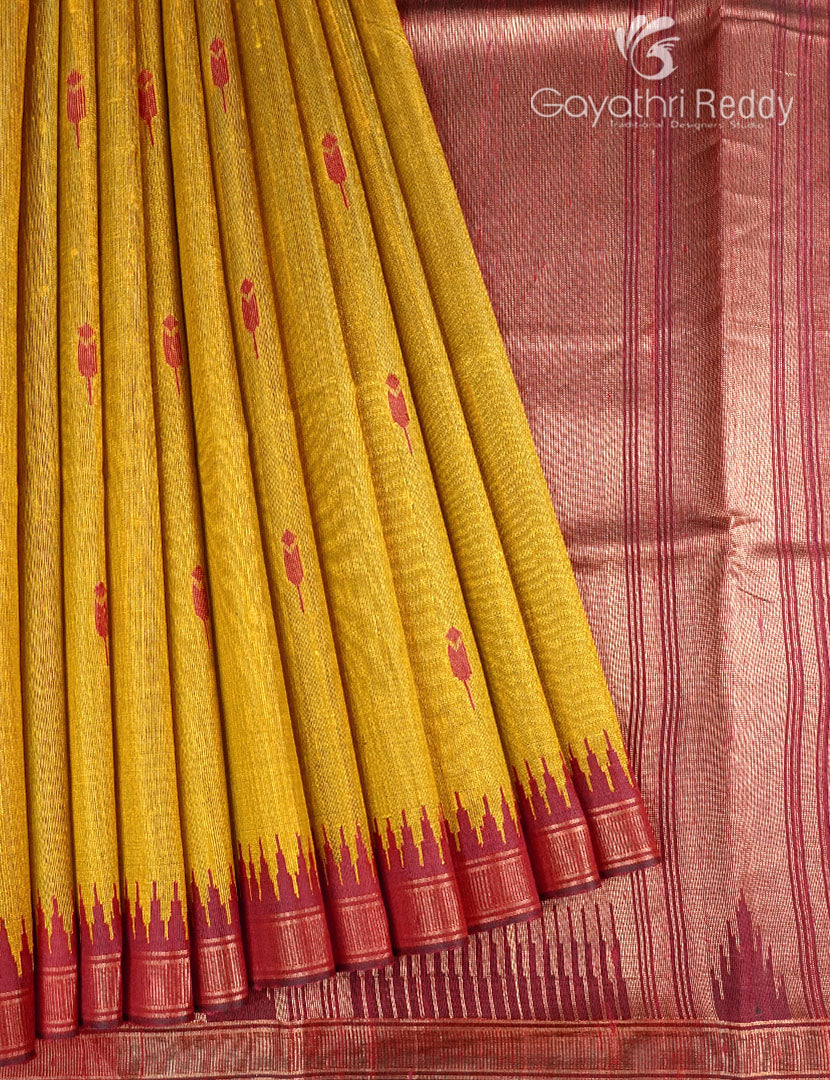 PURE KHADI PATTU SAREE-KHP1350