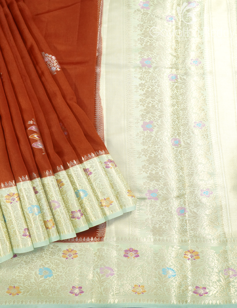MANGO SILK SAREE -PRM936