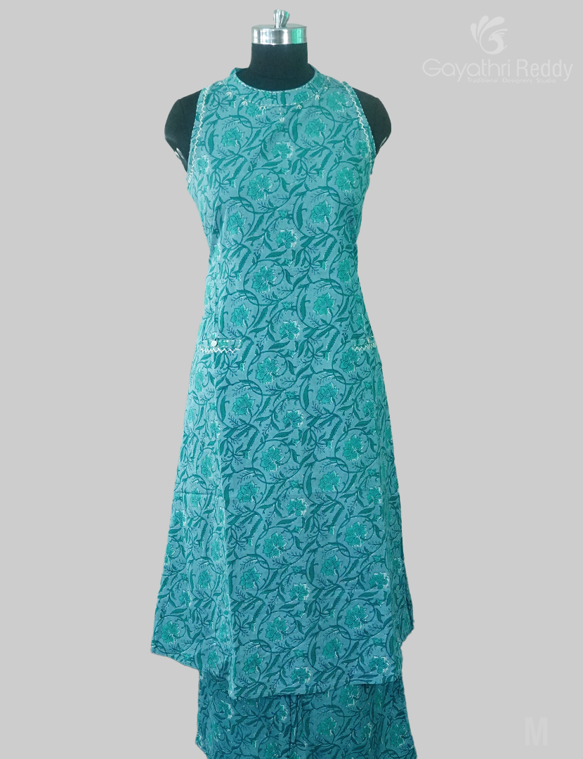 READYMADE DRESS SET(2PC)-KDS1008