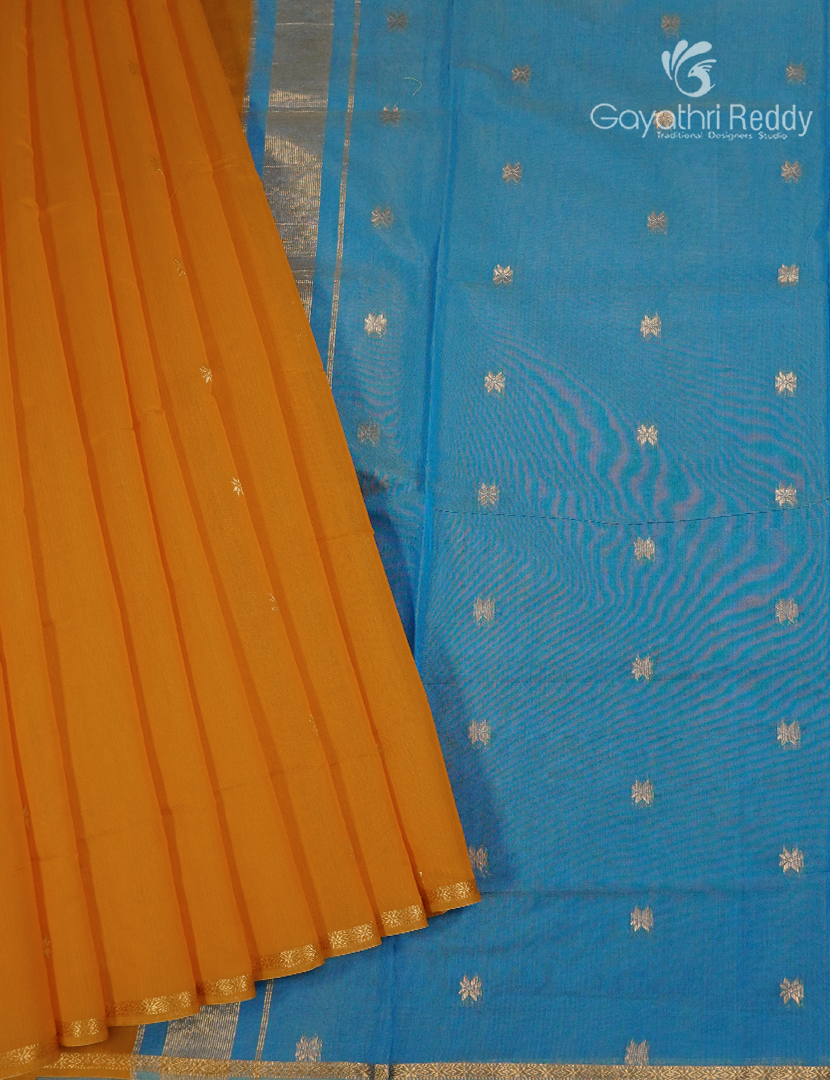 Sico Saree in Yellow and Blue