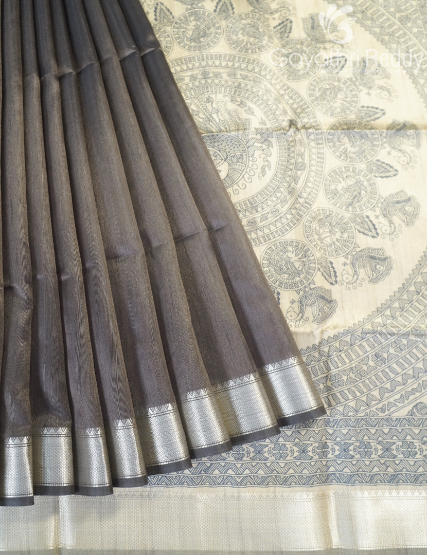 SEMI TUSSAR SAREE-ST1161