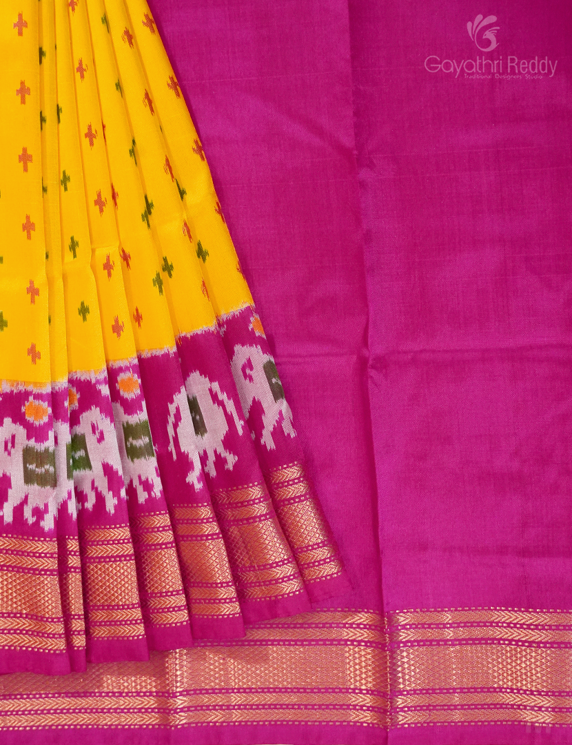 PURE IKKAT PATTU LEHANGA(ZERO SIZE)-IPL101