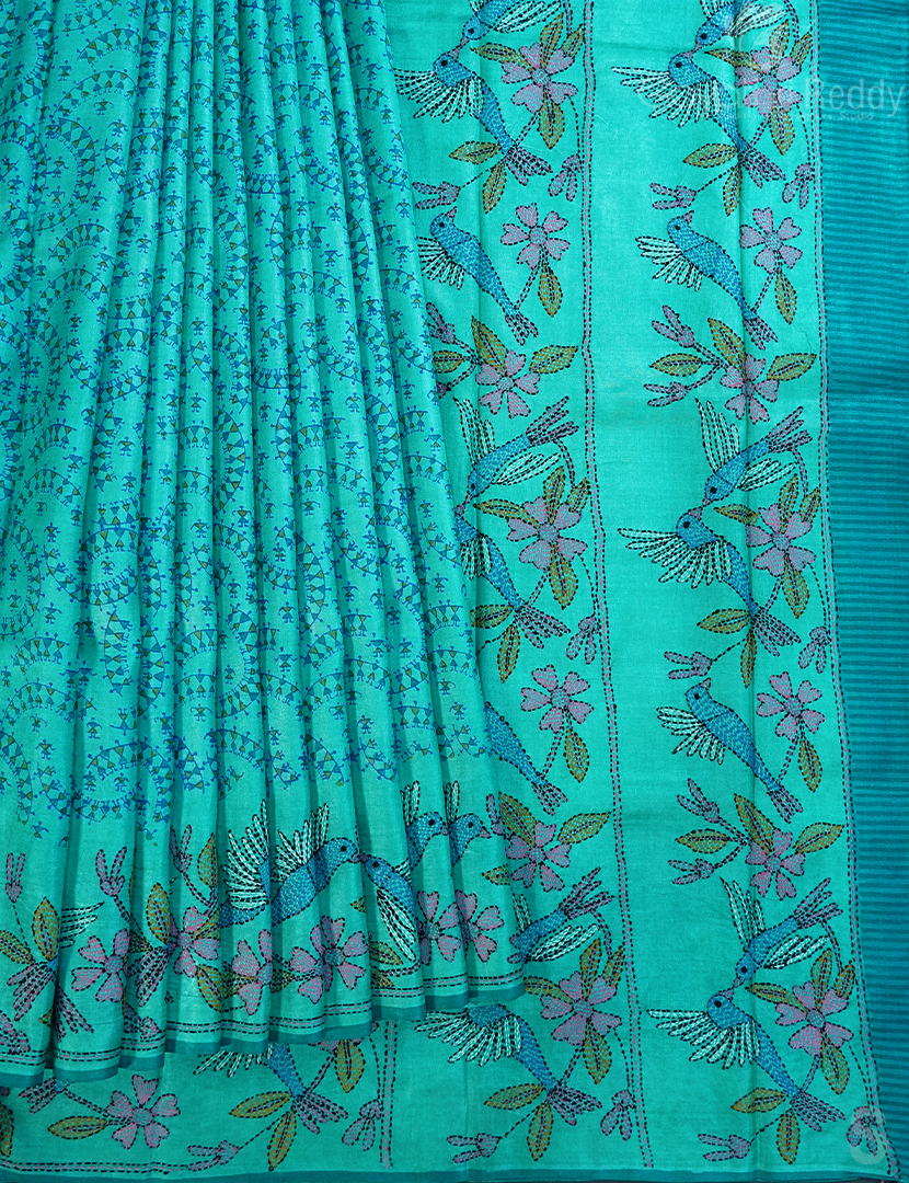 PURE DESI TUSSAR KANTA WORK-TS1518