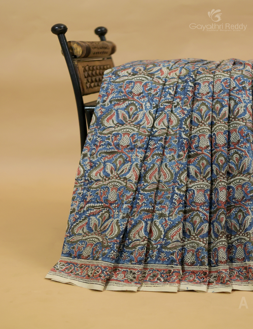 PURE KALAMKARI SILK-SMH118