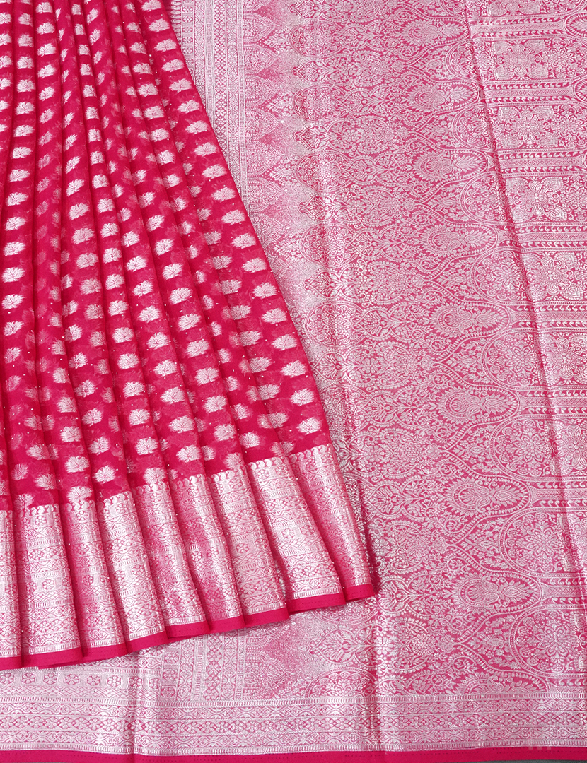 SEMI BANARAS GEORGETTE-SBG123