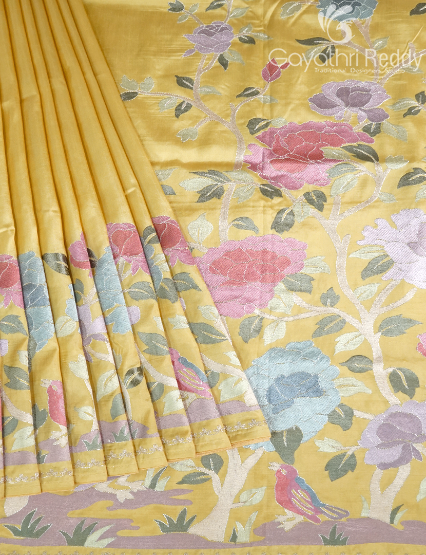 DUPION SILK FANCY SAREE -DSF19