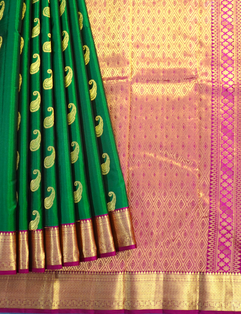 PURE KANCHI VINTAGE SAREE-PKV163