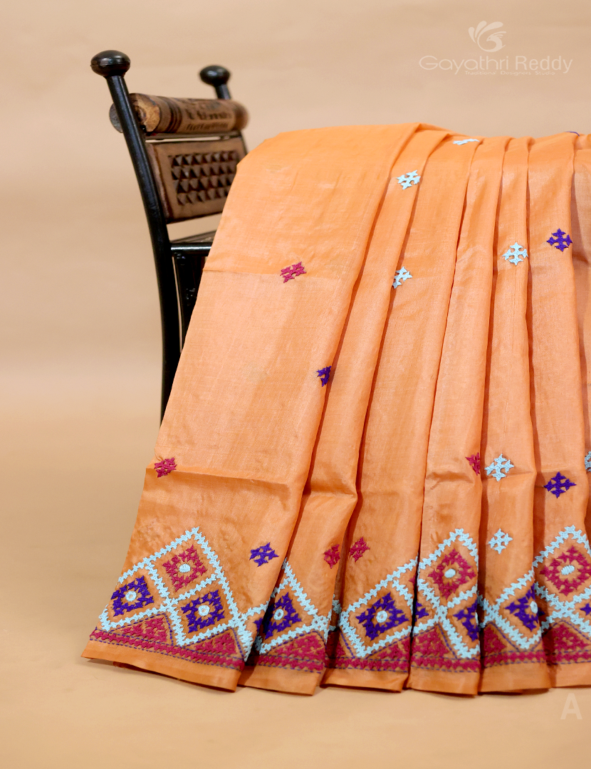 PURE TUSSAR KUTCH WORK-TS837