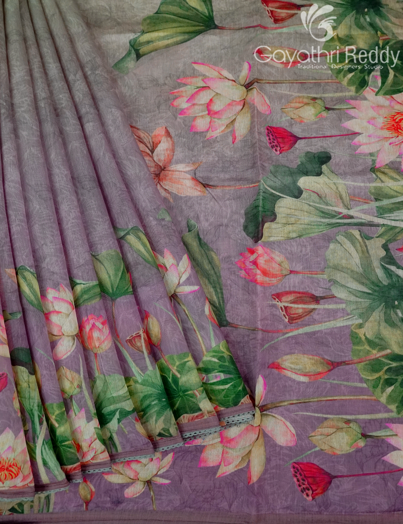 CHANDERI SILK SAREE-CPS1078