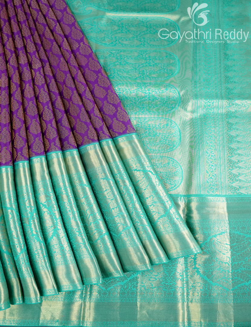 PURE KANCHI PATTU SAREE-KP8609