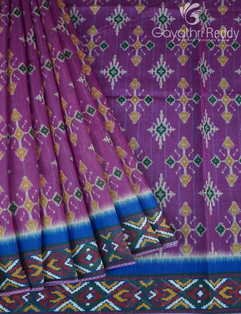 CHANDERI SILK SAREE-CPS1118