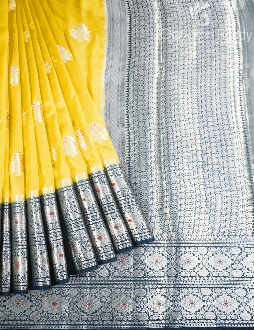 MANGO SILK SAREE -PRM1069