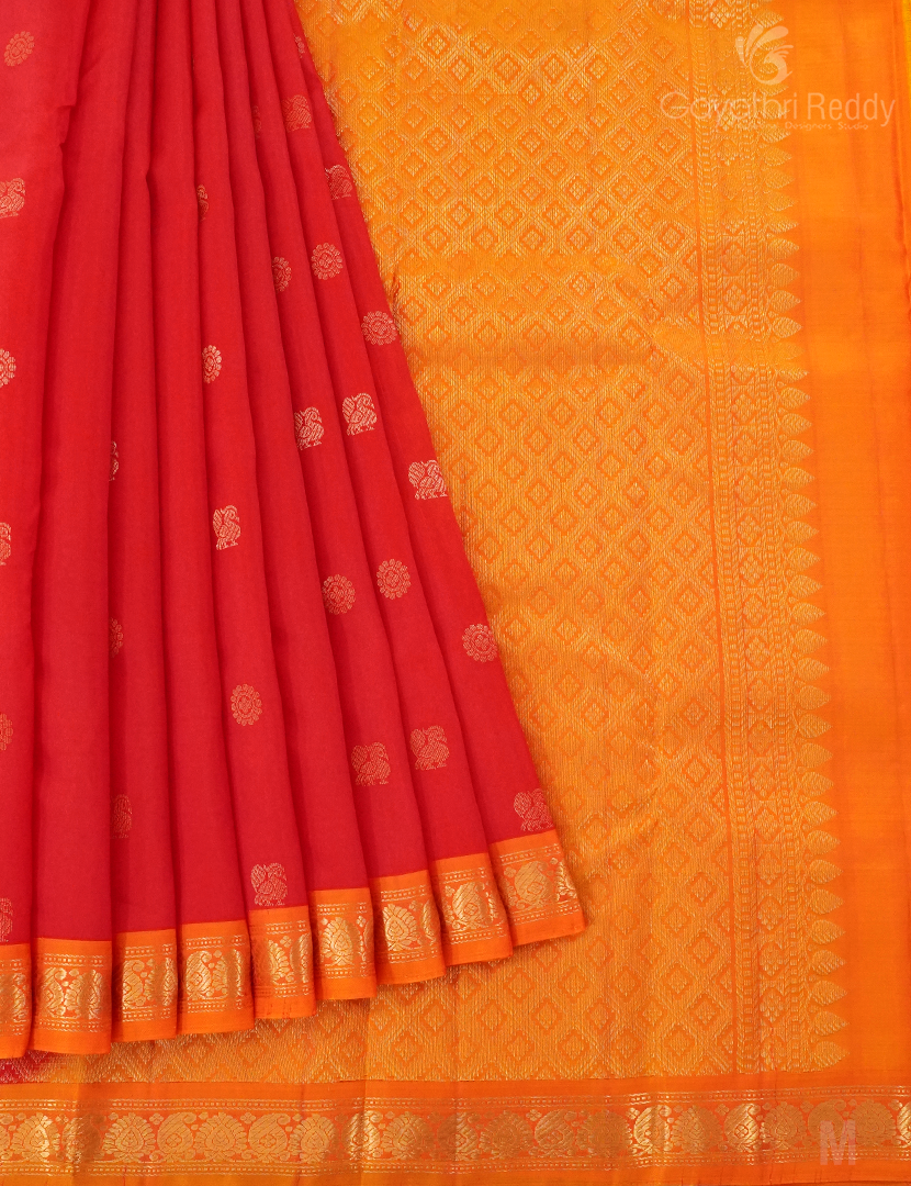 PURE KANCHI PATTU SMALL BORDER-KP7808