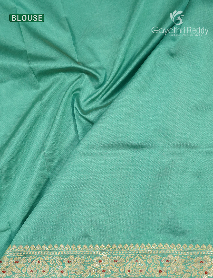 Semi Katan Silk Saree in Orange