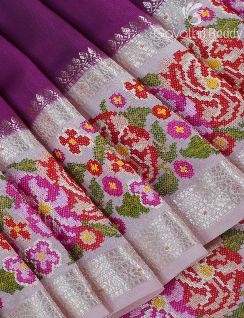 CHINIYA SILK SAREE-CS576