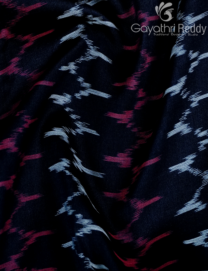 PURE IKKAT COTTON SAREE-IKC1088