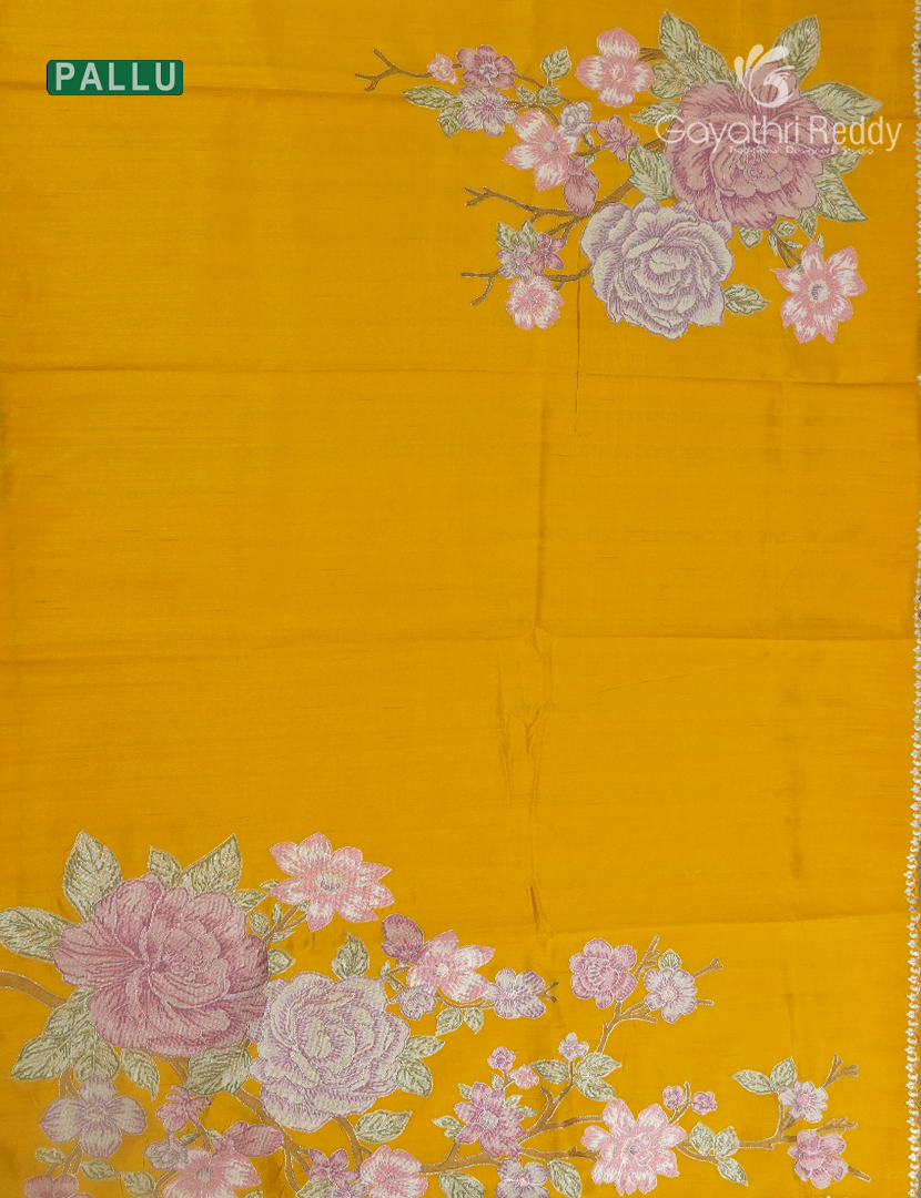 DUPION SILK FANCY SAREE -DSF36