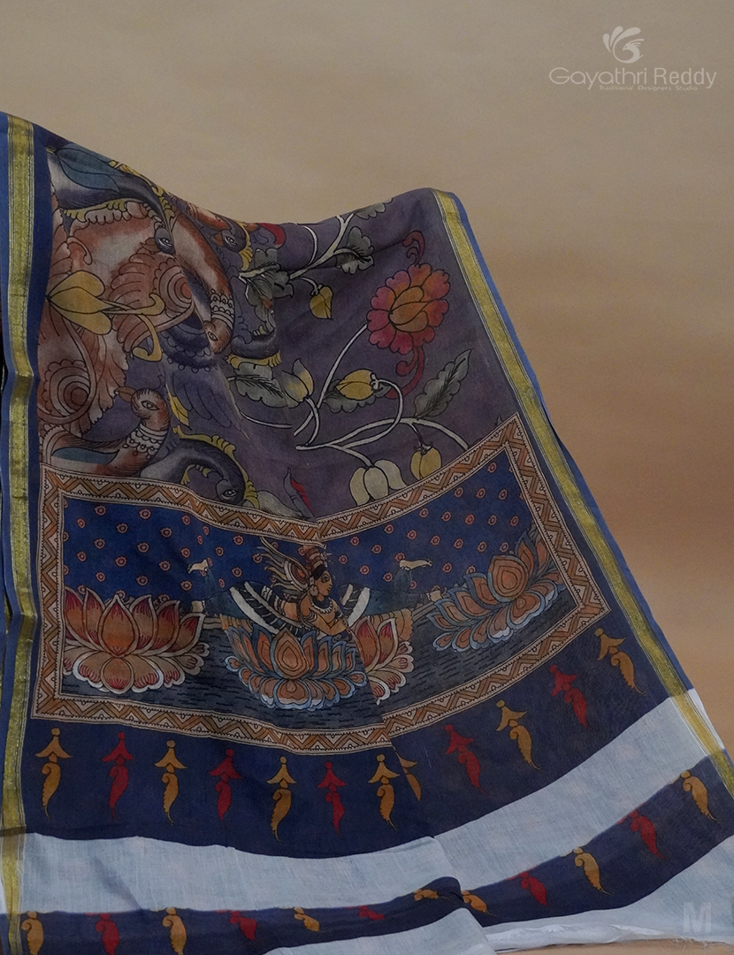 PURE KALAMKARI KADI COTTON-KKC6