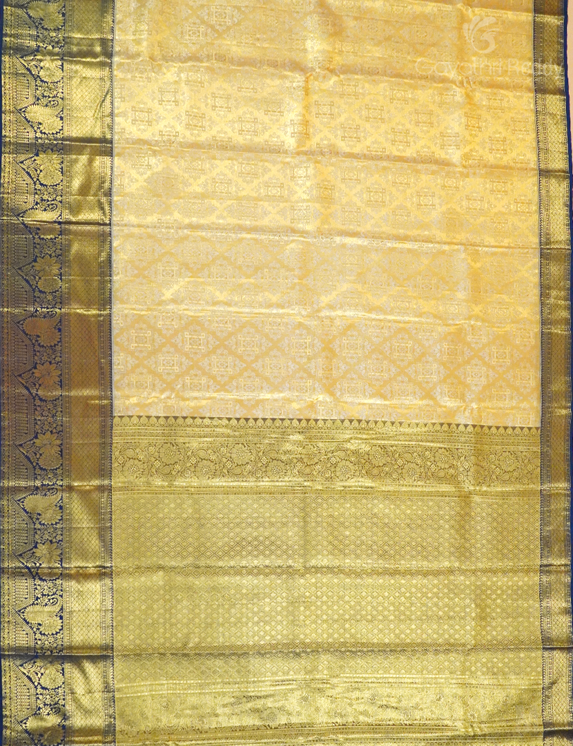 PURE KANCHI PATTU TISSUE-KP7313