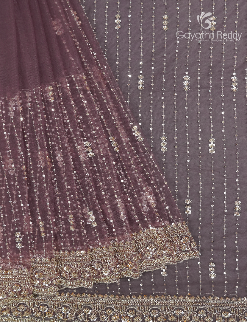 NETTED FANCY SAREE-NF47