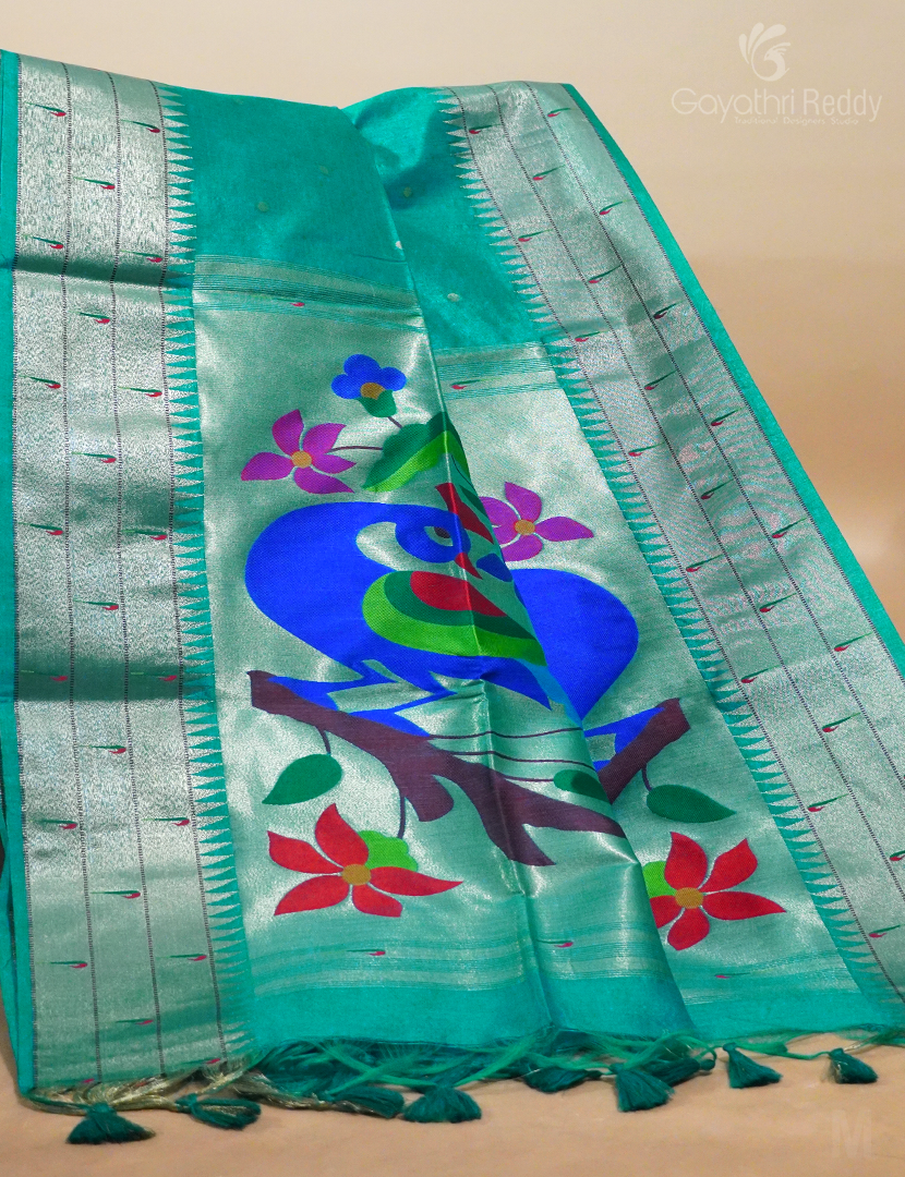 SEMI PAITHANI SAREE-SPS5