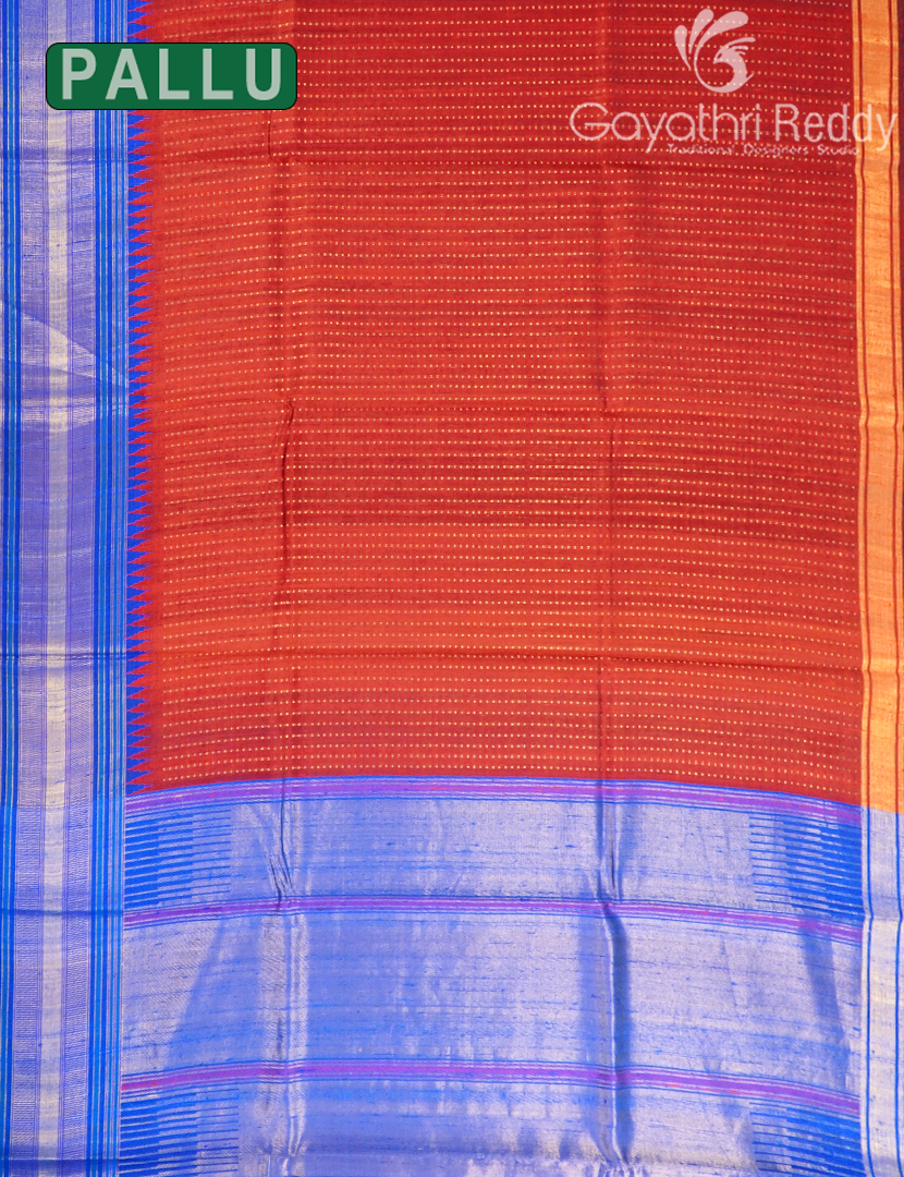PURE KHADI PATTU SAREE-KHP1357