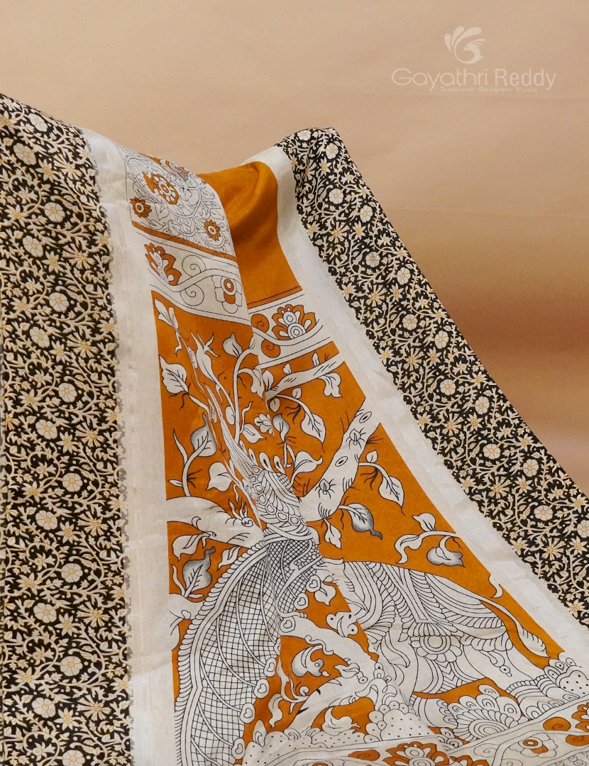 KALAMKARI SILK COTTON-KCS49