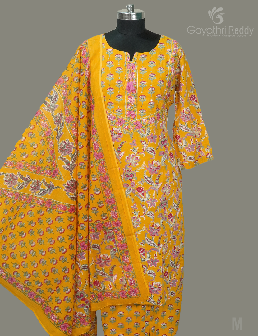 READYMADE DRESS SET(3PC)-KDS946