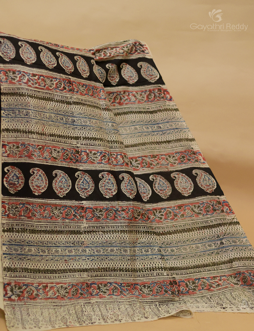 PURE KALAMKARI SILK-SMH118