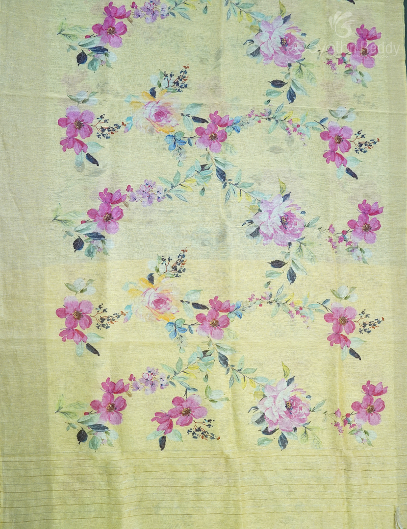 PURE LINEN SAREE-L1346