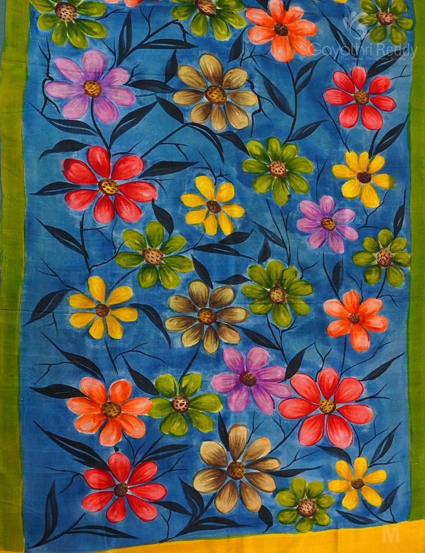 PURE DESI TUSSAR SILK-TS1316