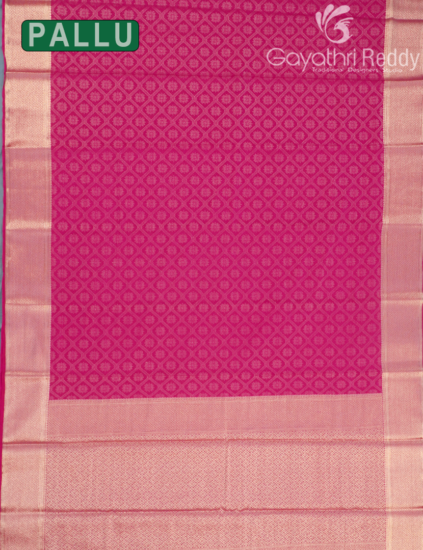 SEMI MYSORE CRAPE SAREE-SMC312