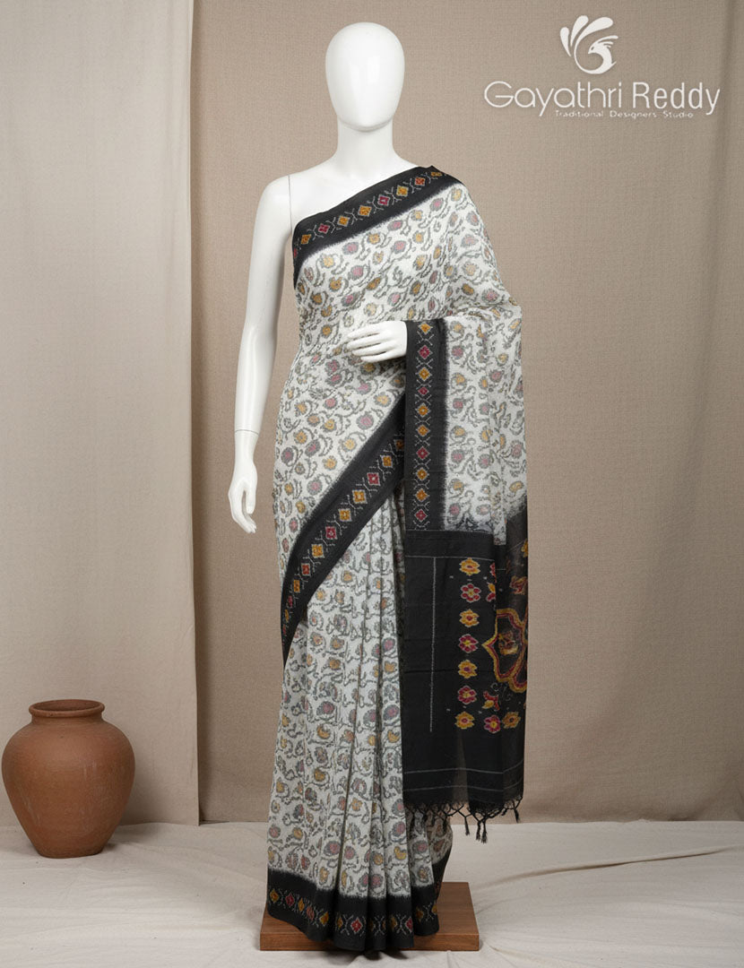 PURE IKKAT COTTON (H.L) SAREE-IKC1069
