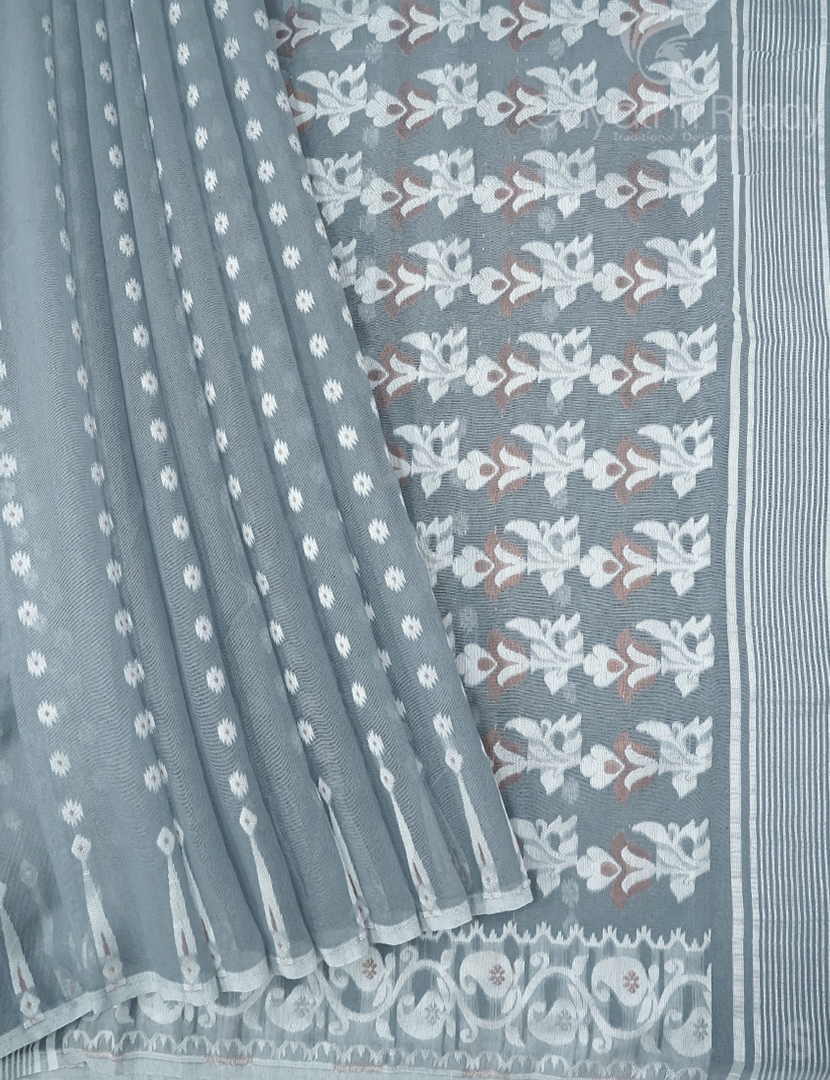 JAMDANI COTTON(WITHOUT BLOUSE)-JMC550